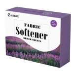 ZHISHU Ароматизированные салфетки для сушки белья. Лаванда. 40шт.